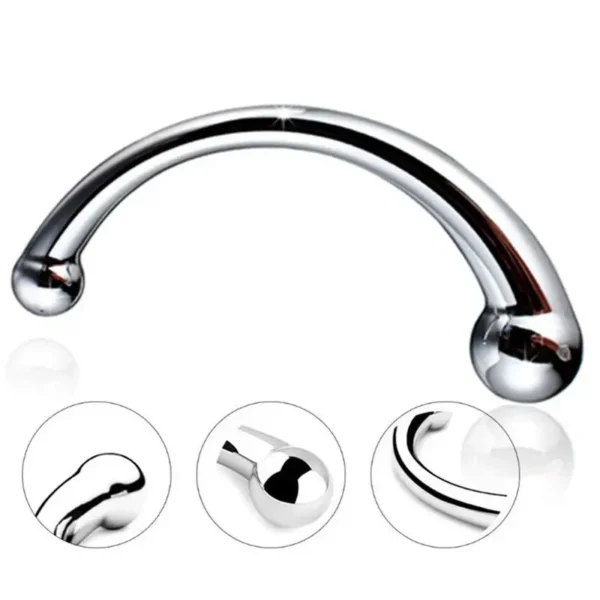 waterproof metal prostate perineum stimulator
