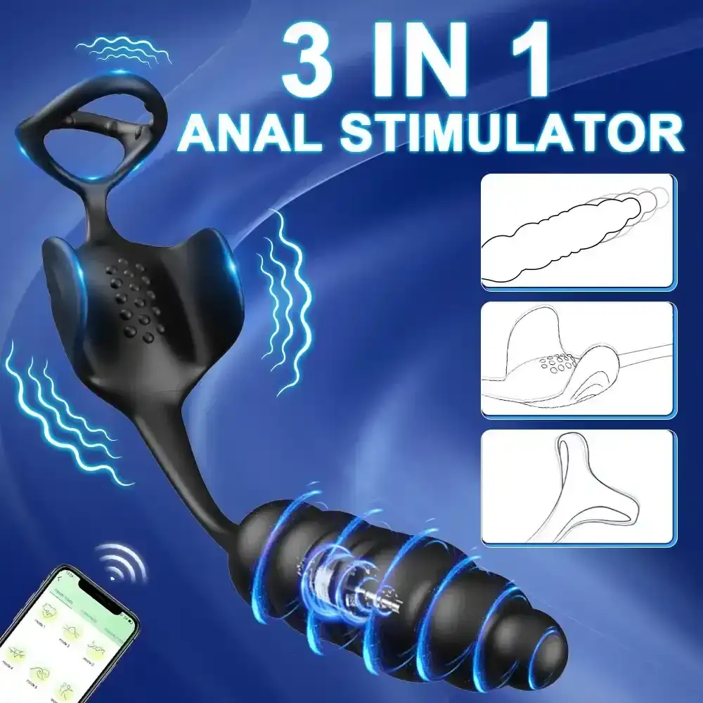 waterproof prostate massager