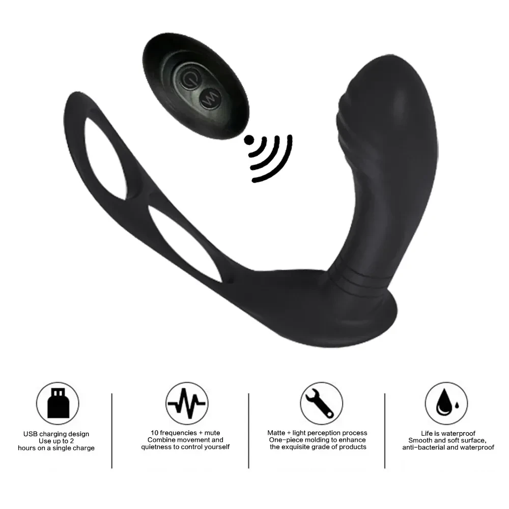 waterproof prostate vibrator for men 1