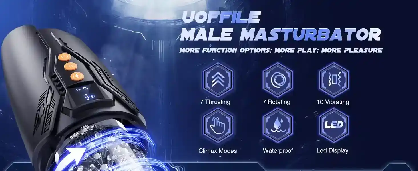 waterproof realistic male masturbator