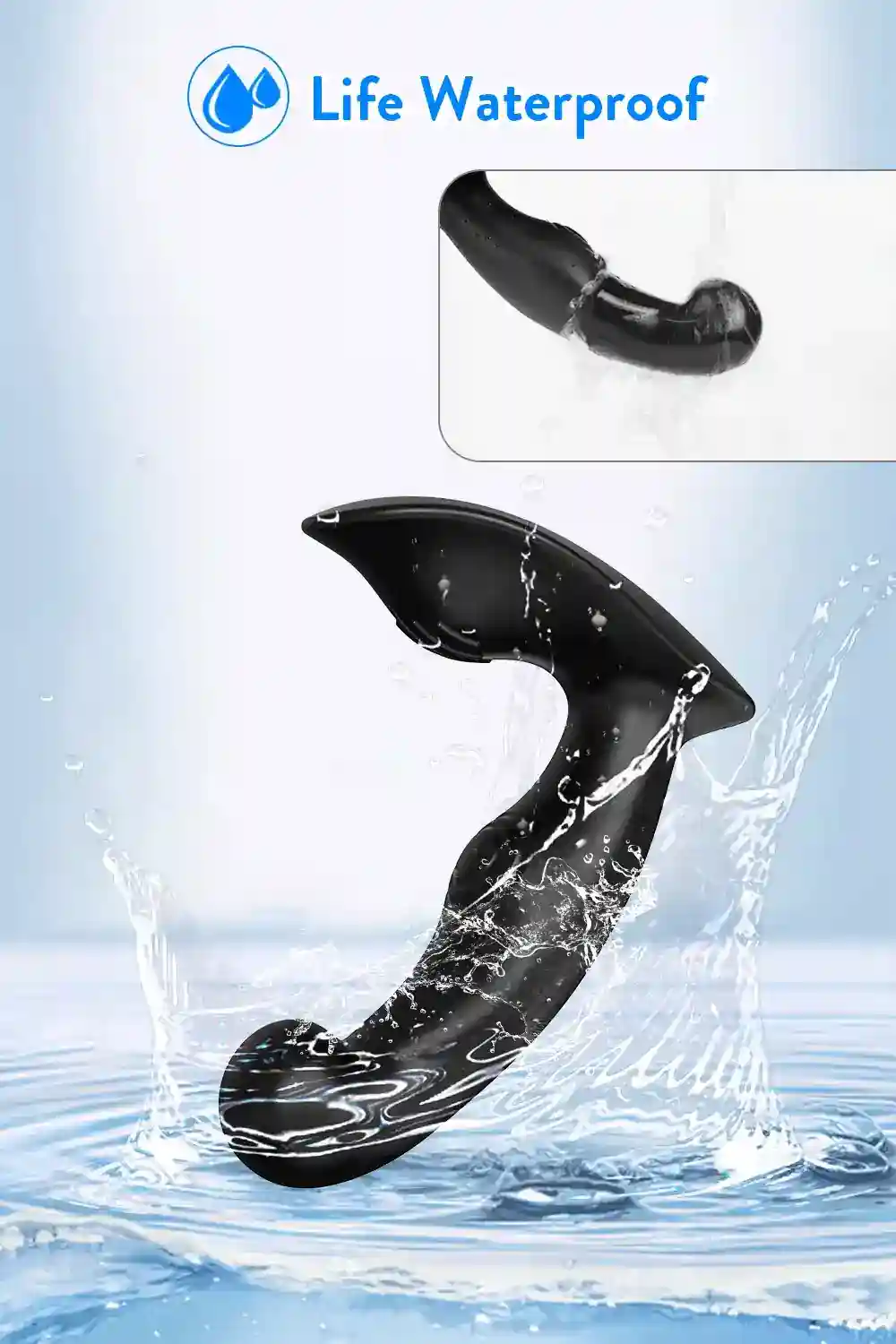 waterproof rechargeable anal massager