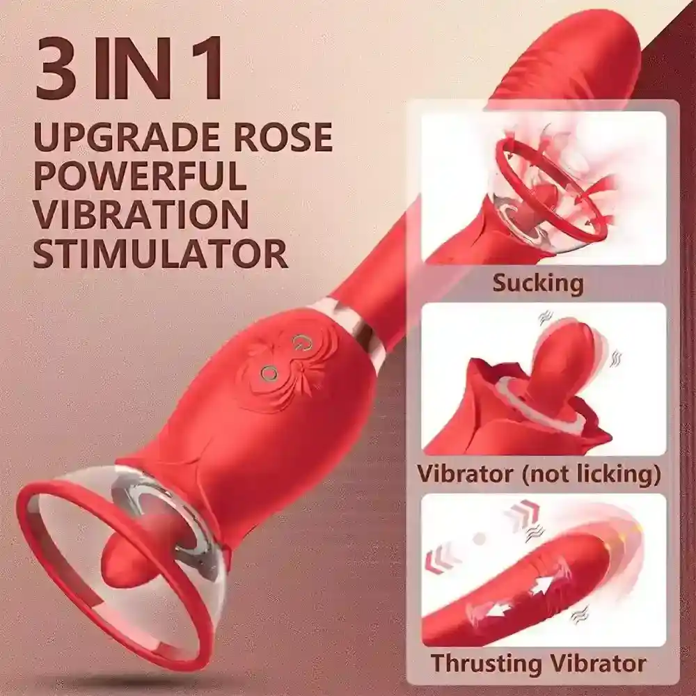 waterproof rose vibrator clitoral stimulation