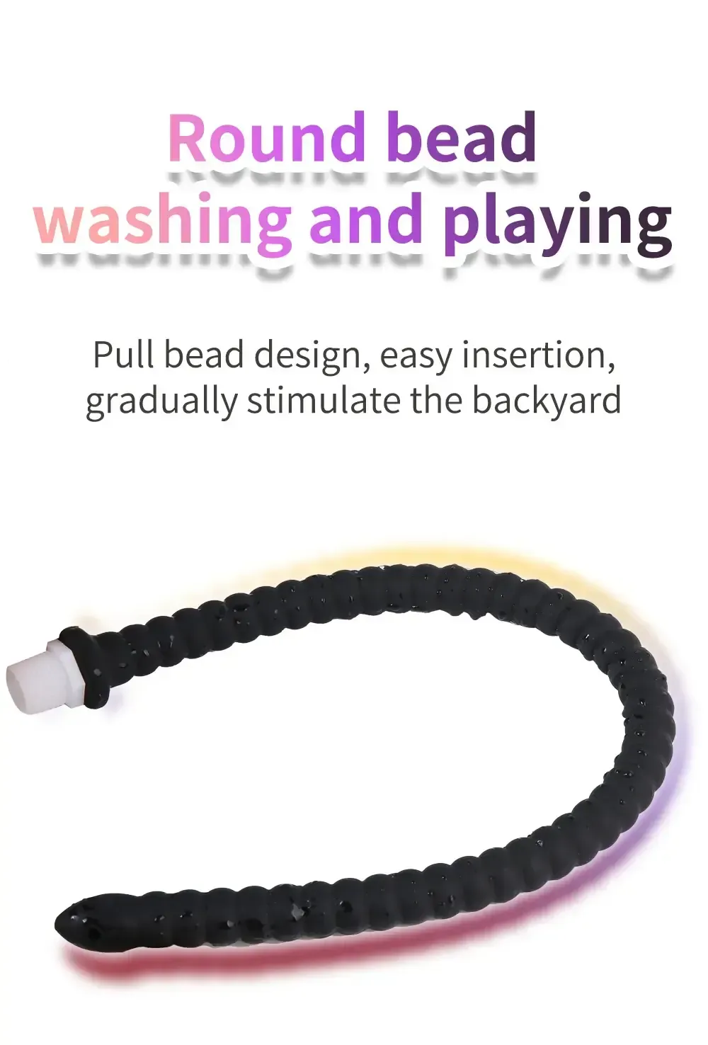 waterproof silicone anal plug 1