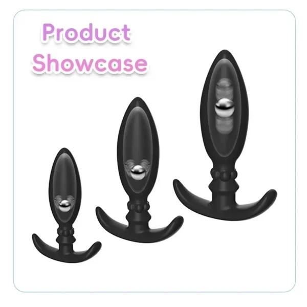 waterproof silicone anal plug