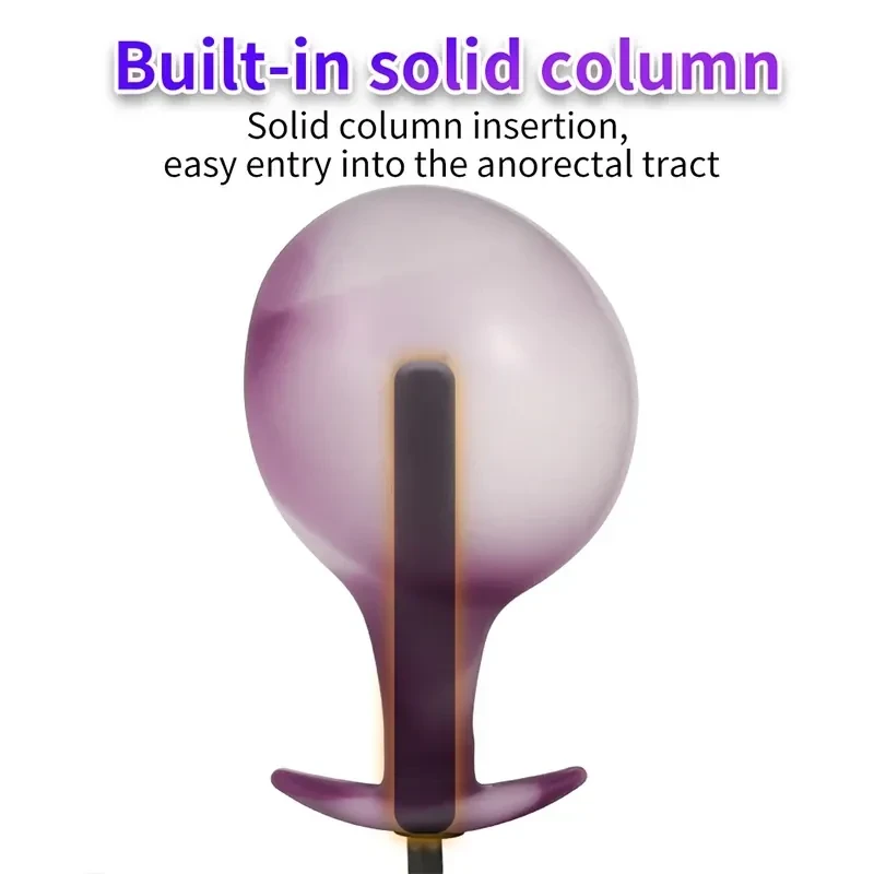 waterproof silicone butt dilator