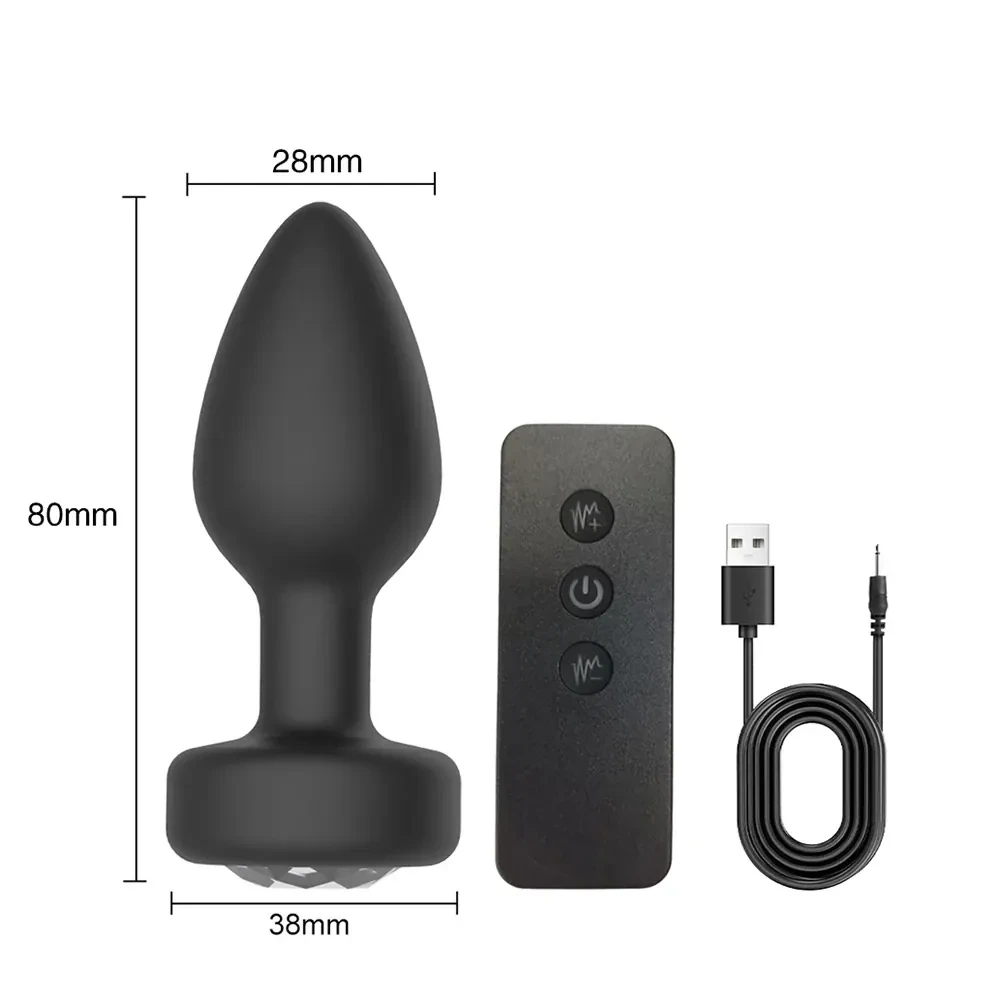 waterproof silicone prostate massager 1
