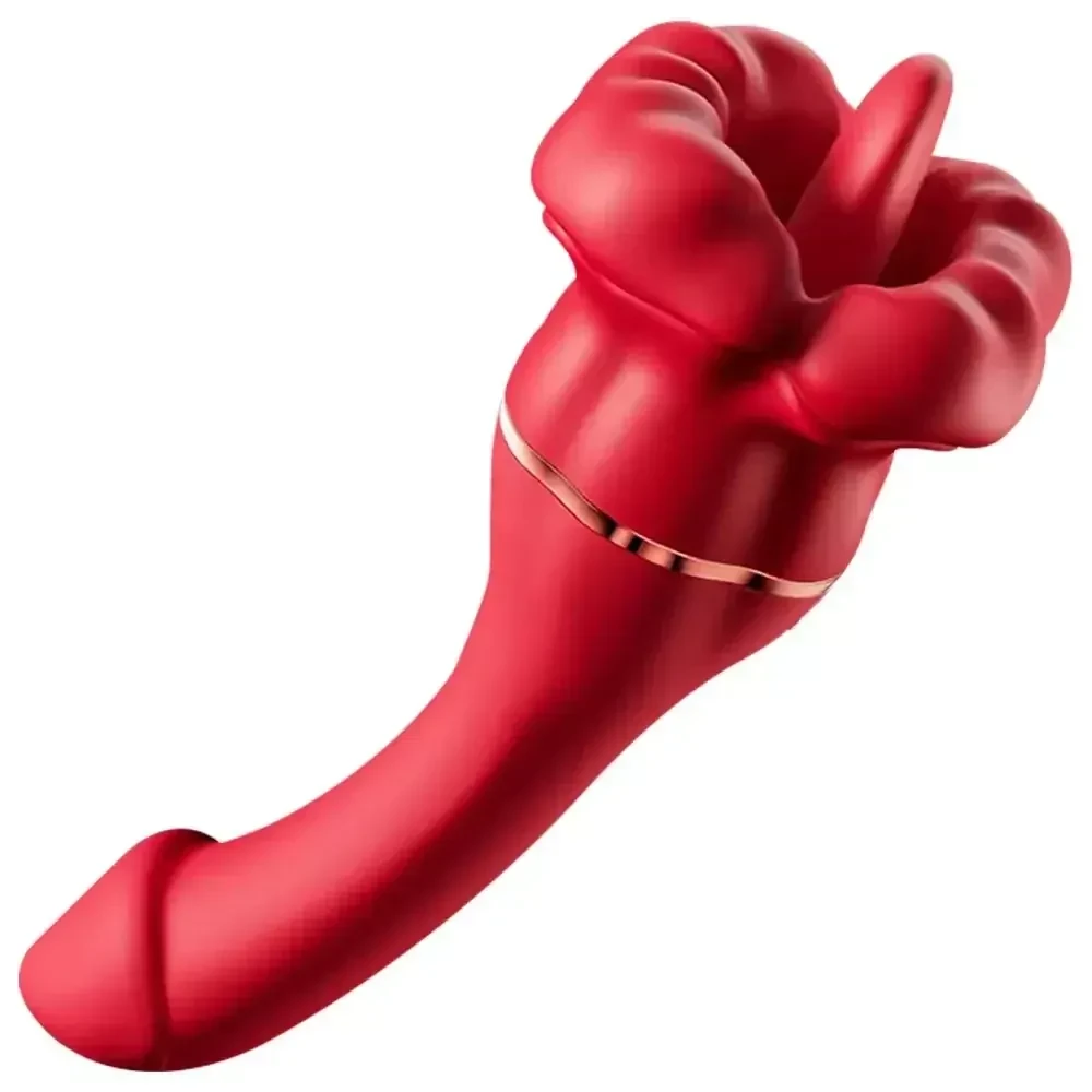 waterproof silicone tongue vibrator