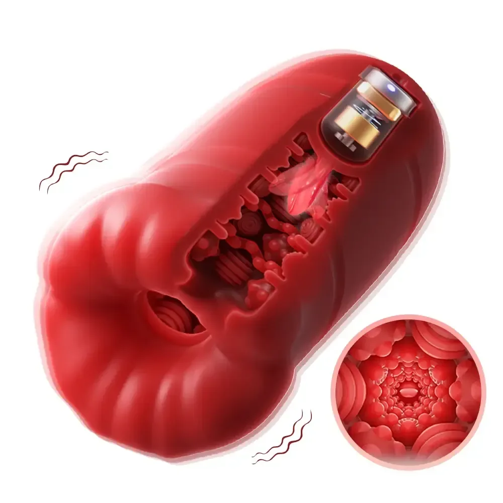 waterproof tpe male masturbator toy