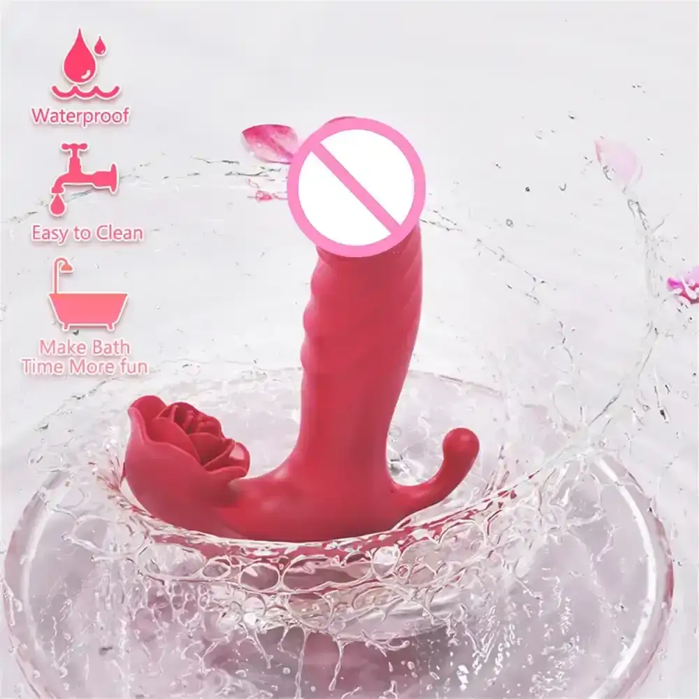 waterproof wearable vibrator low noise design