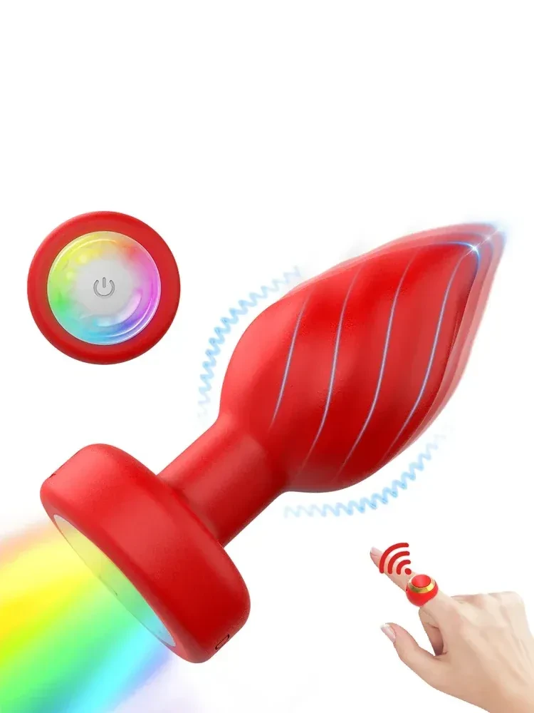 wearable anal plug with remote control