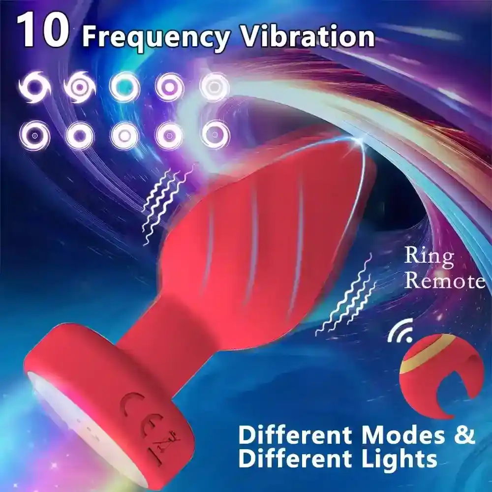 wearable vibrating anal plug discreet