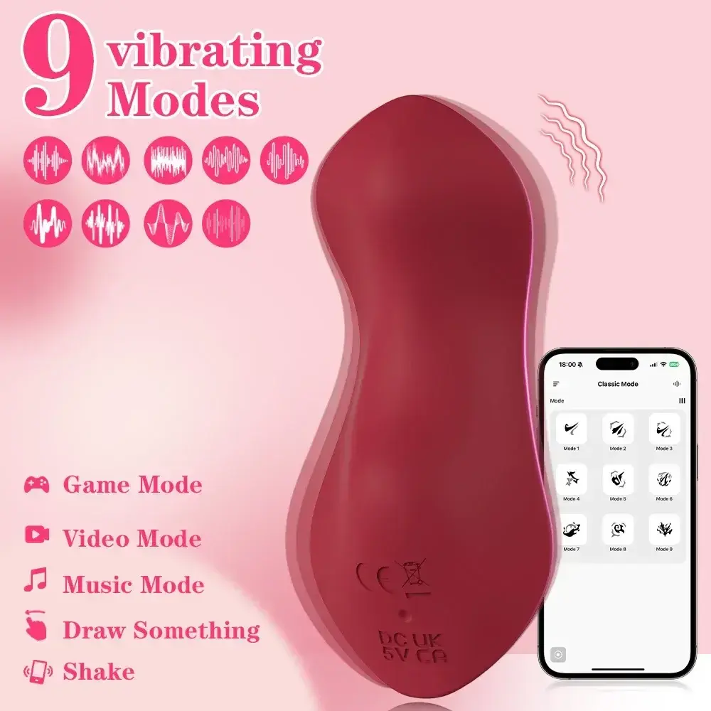 wearable vibrating panty toy pink