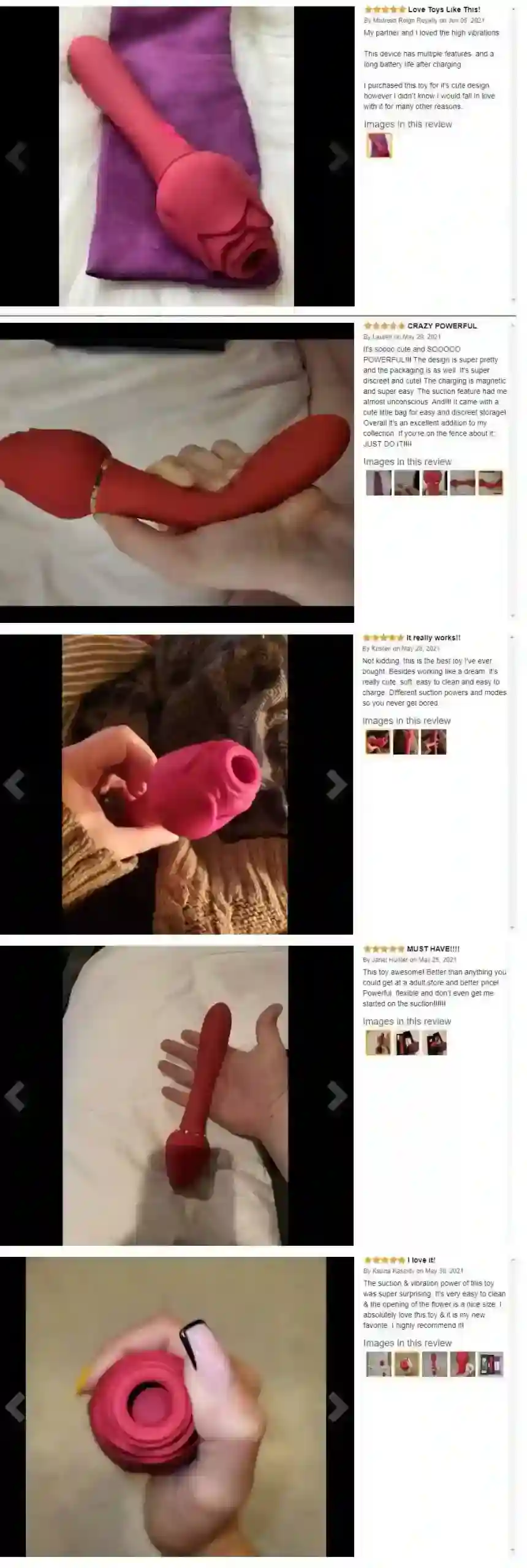 whisper quiet rose clit stimulator