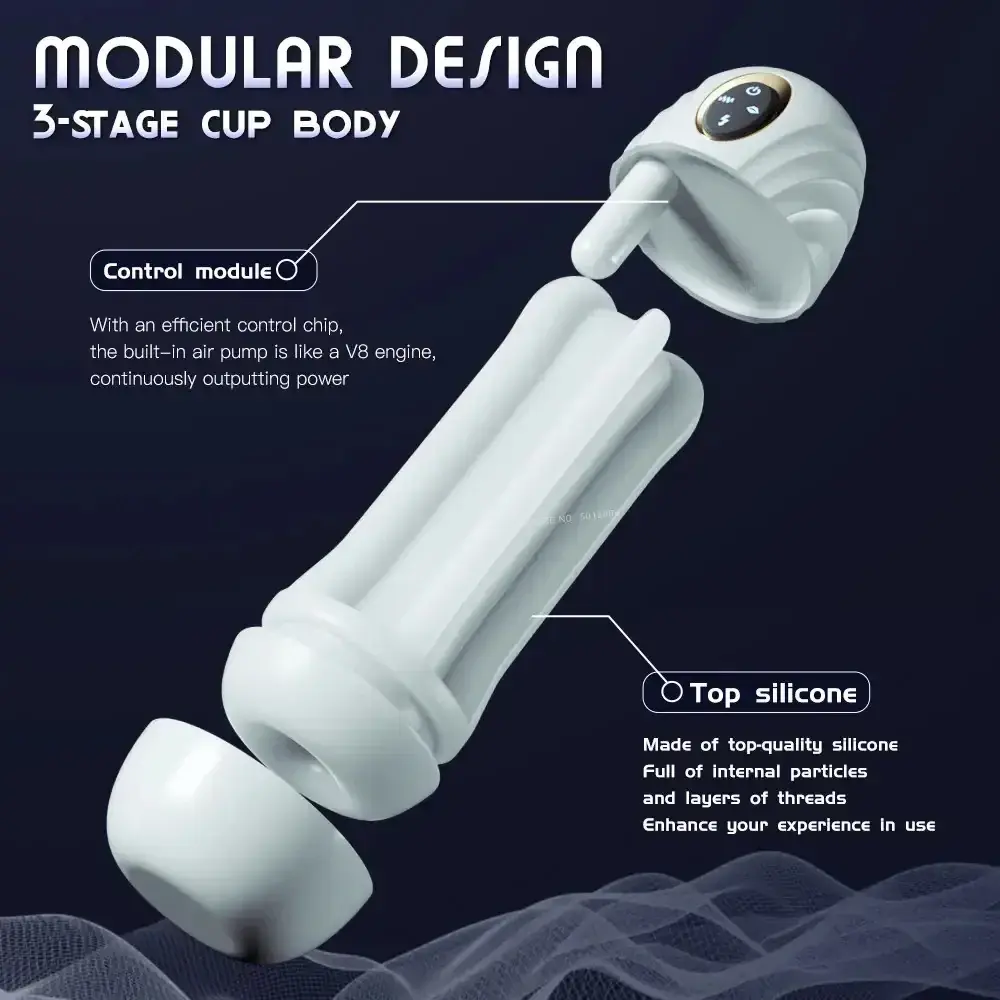 white abs tpe male masturbator