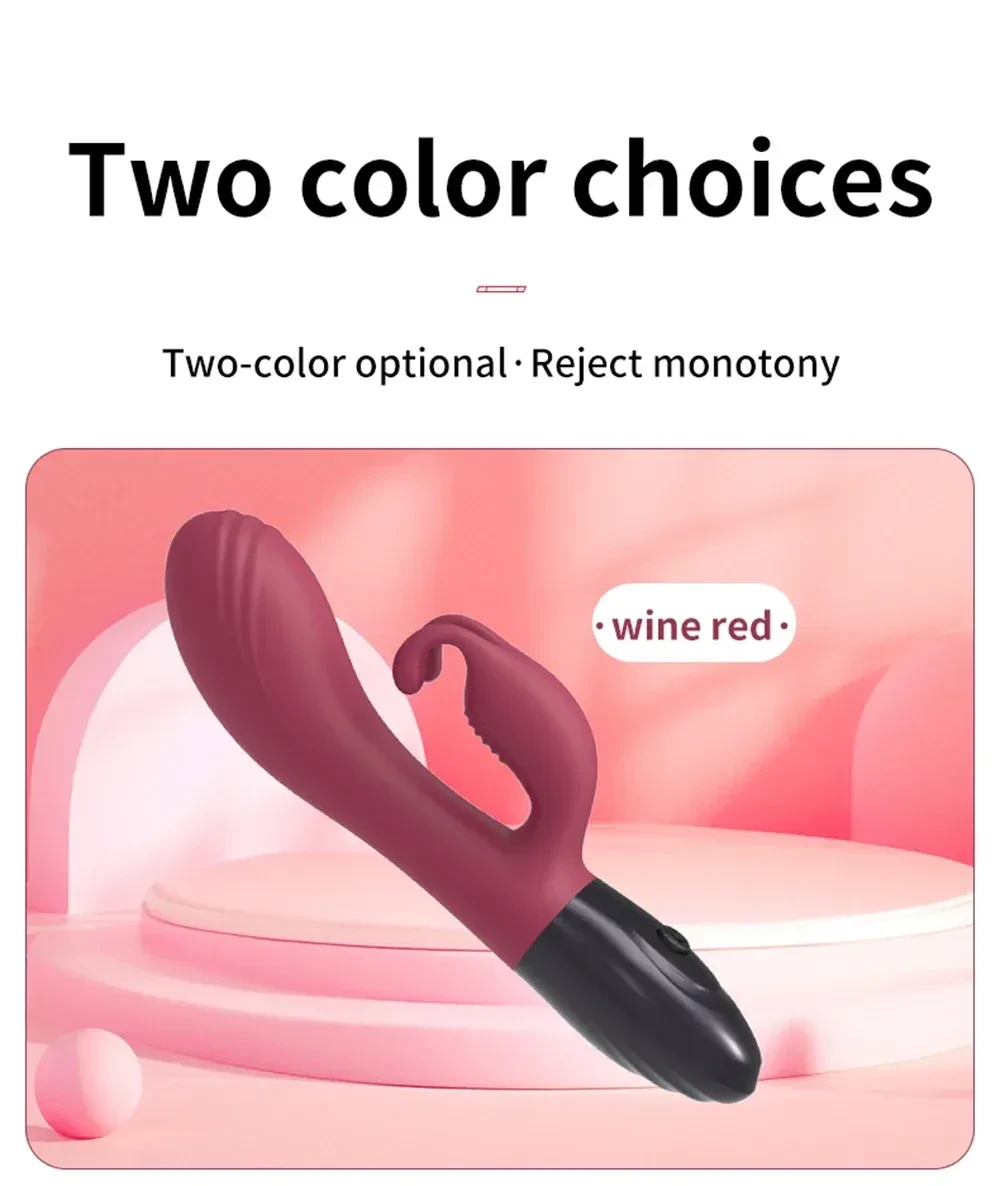 wine red silicone g spot toy