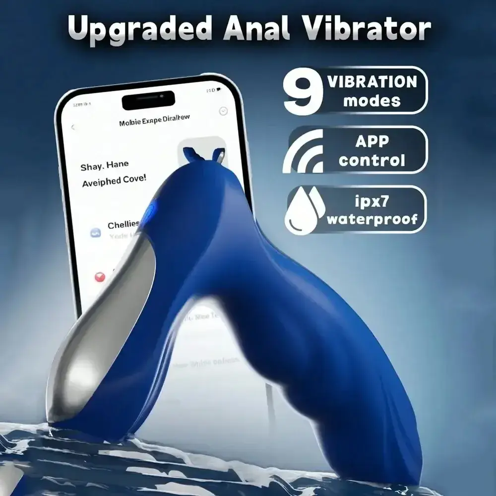 wireless app control prostate toy