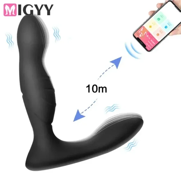 wireless app control prostate toy