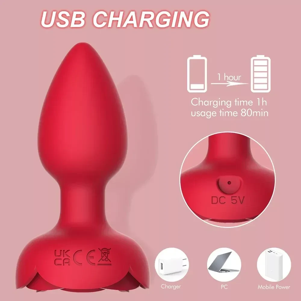 wireless remote control anal plug