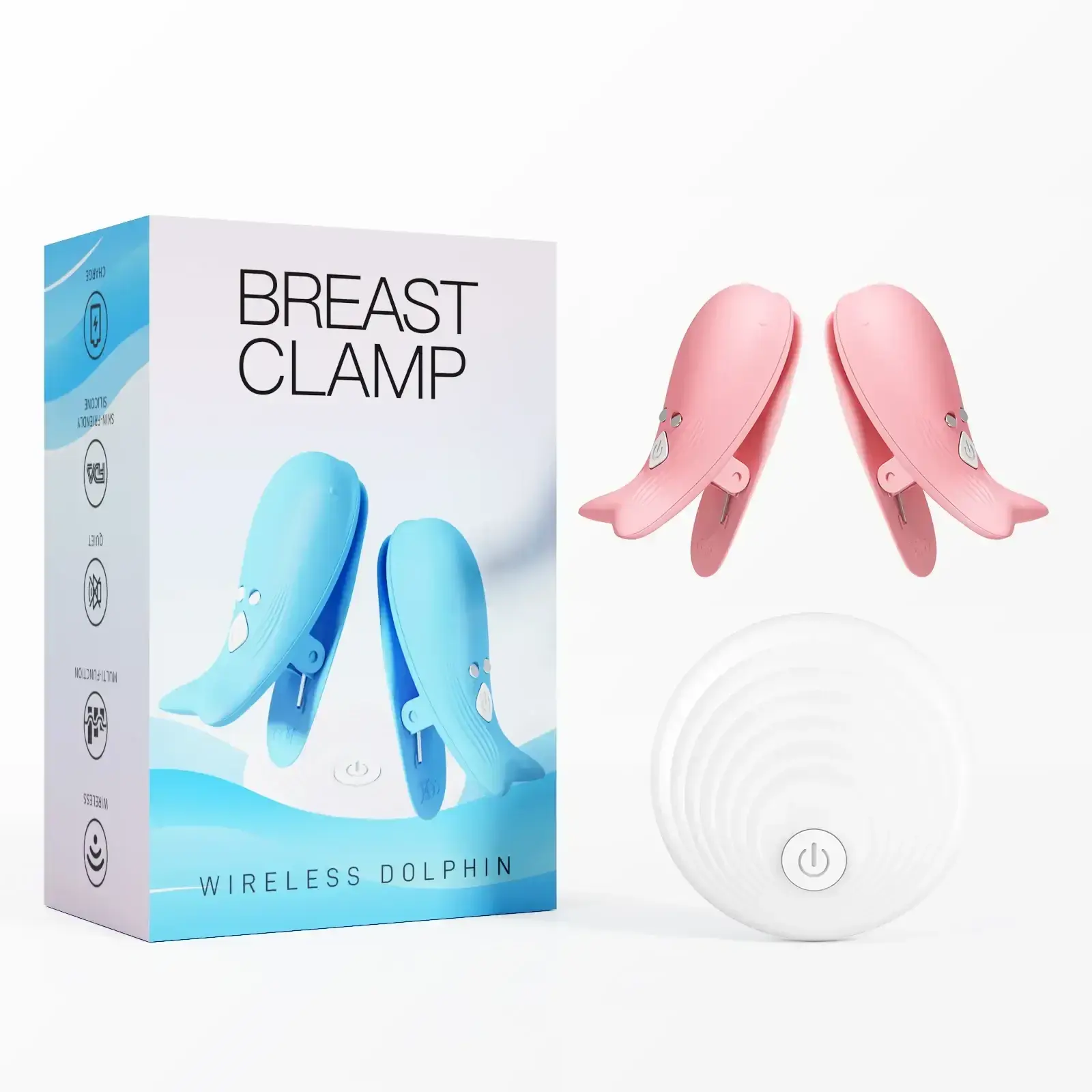 wireless remote control nipple clamps