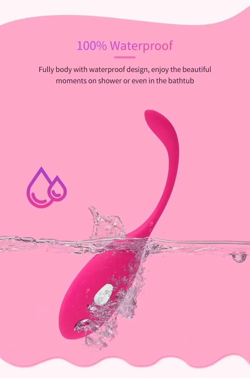 wireless remote vibrating egg toy