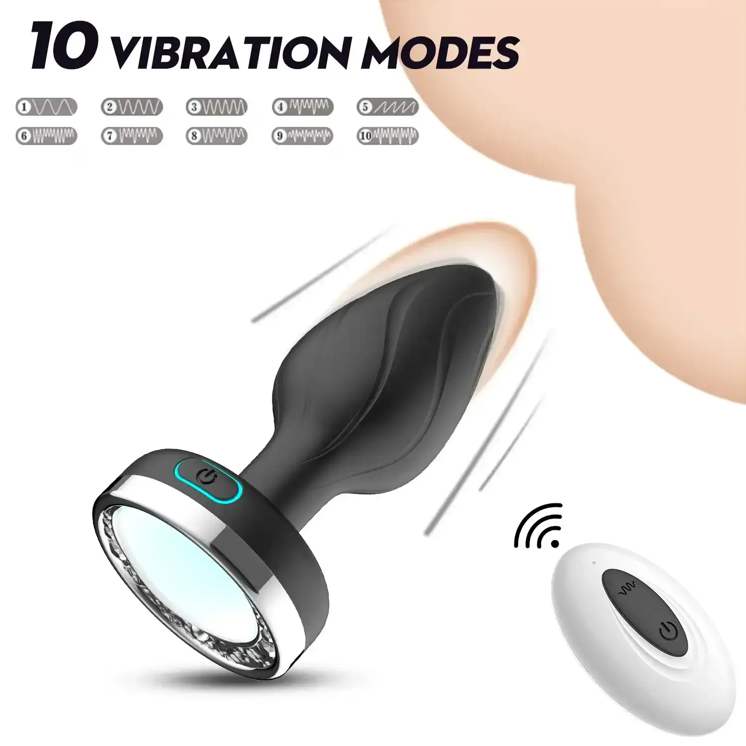 wireless vibrating prostate massager