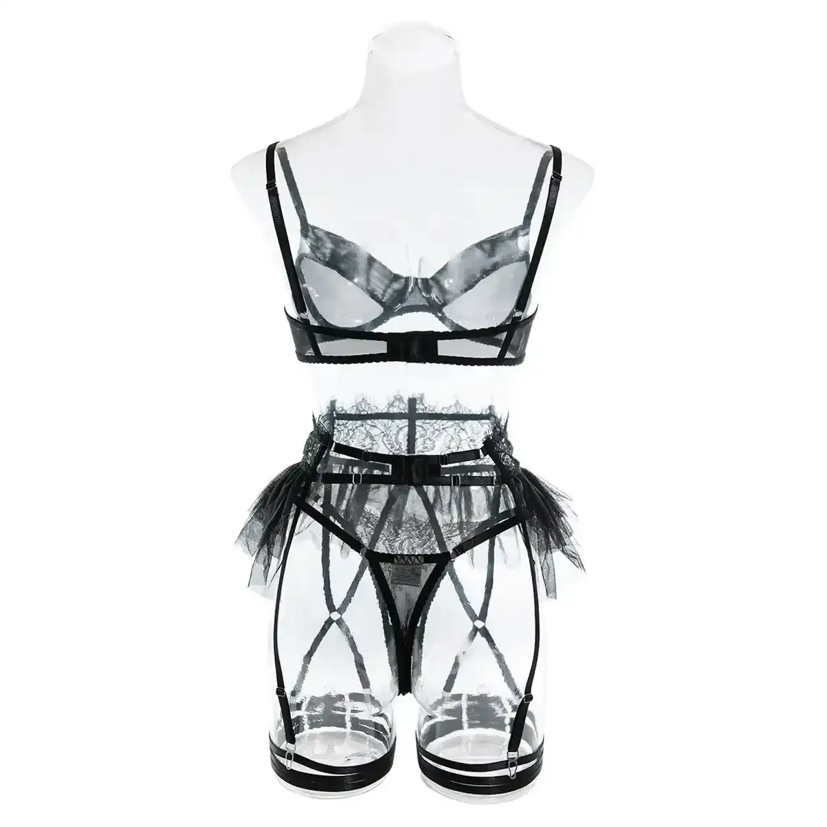 womens lingerie set polyester blend