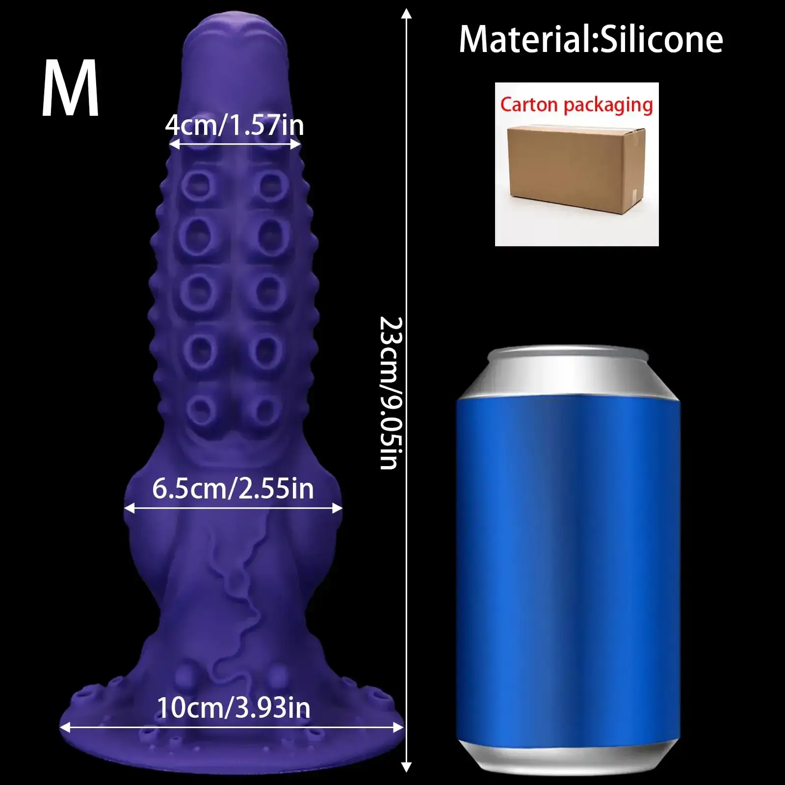 xl octopus tentacle silicone plug