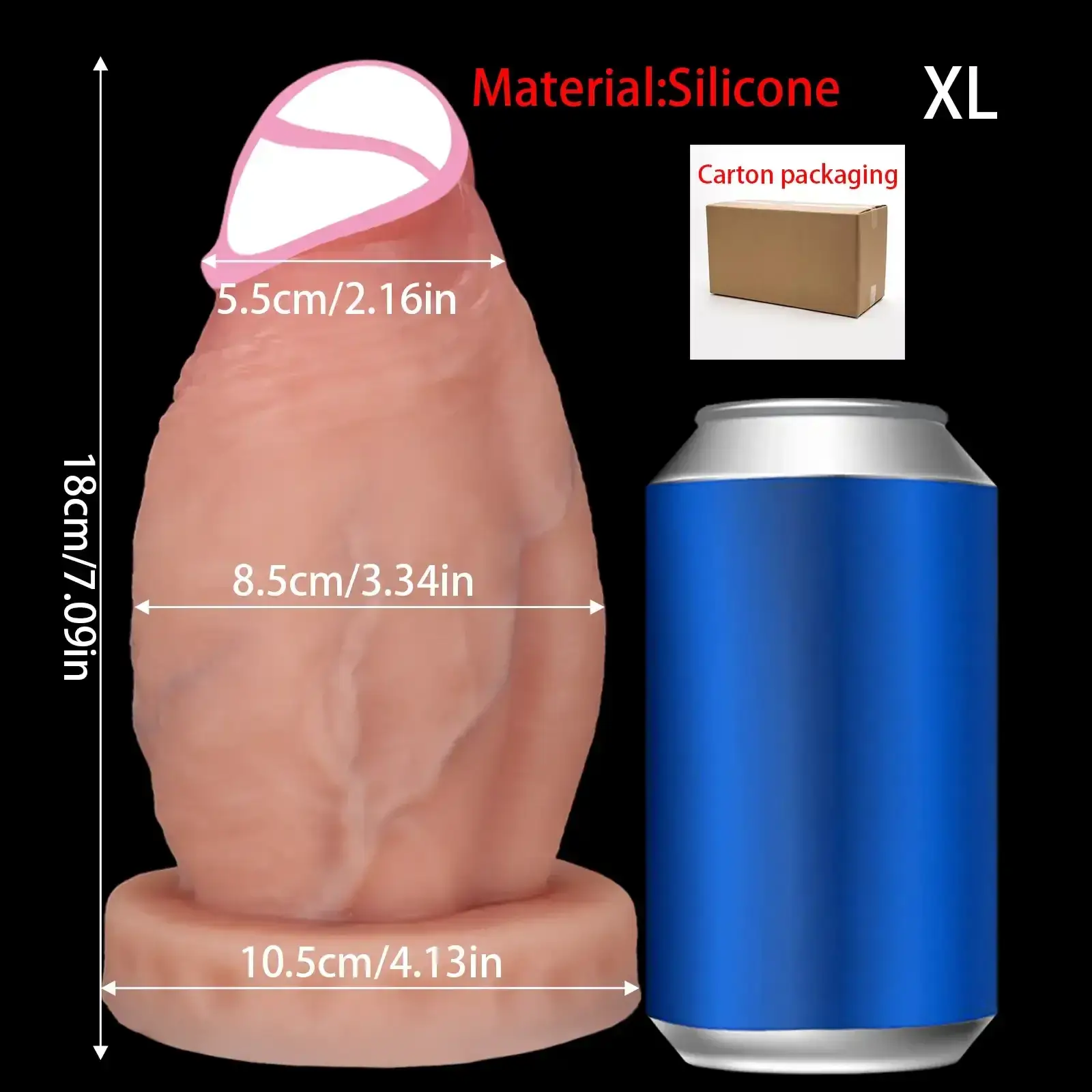 xxl body safe silicone plug