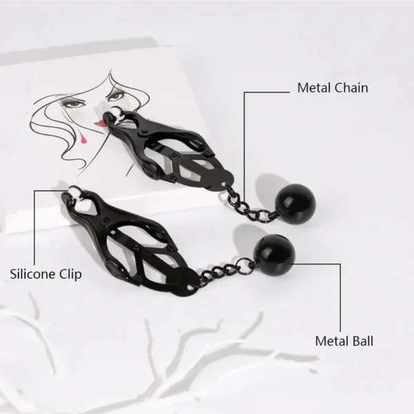 adjustable tension nipple clamp set