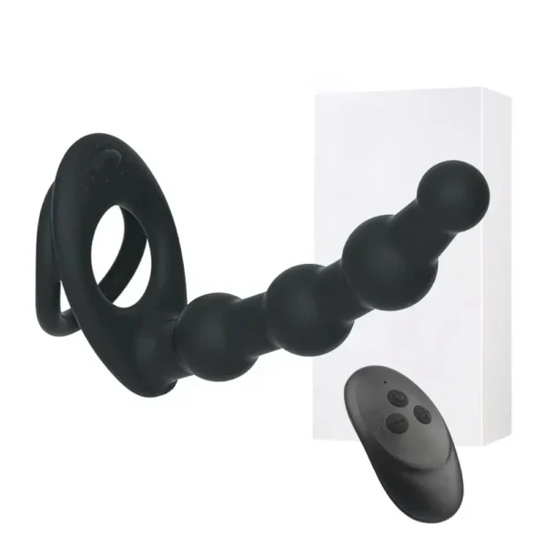 beaded textured anal stimulation