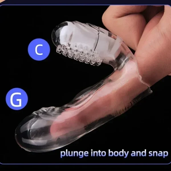 body safe waterproof finger sleeve