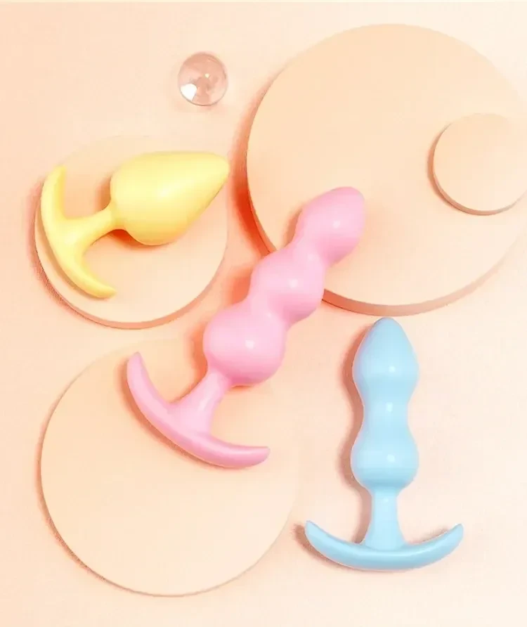isensualflow net silicone anal plug set three piece