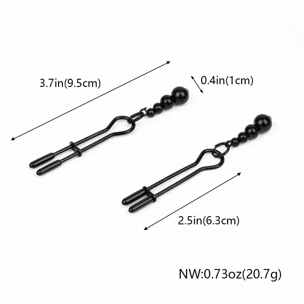 isensualflow net weighted nipple clamps non piercing metal