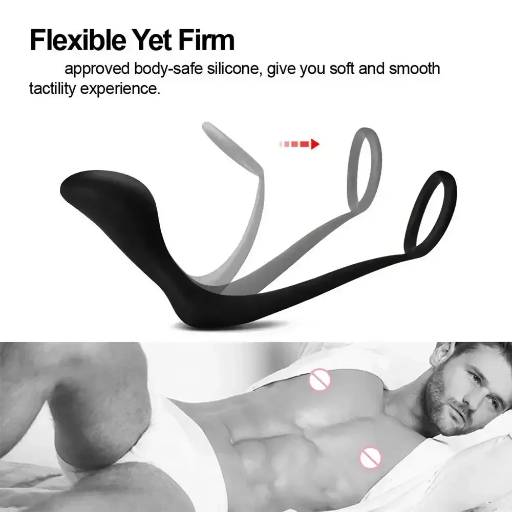 non vibrating prostate plug
