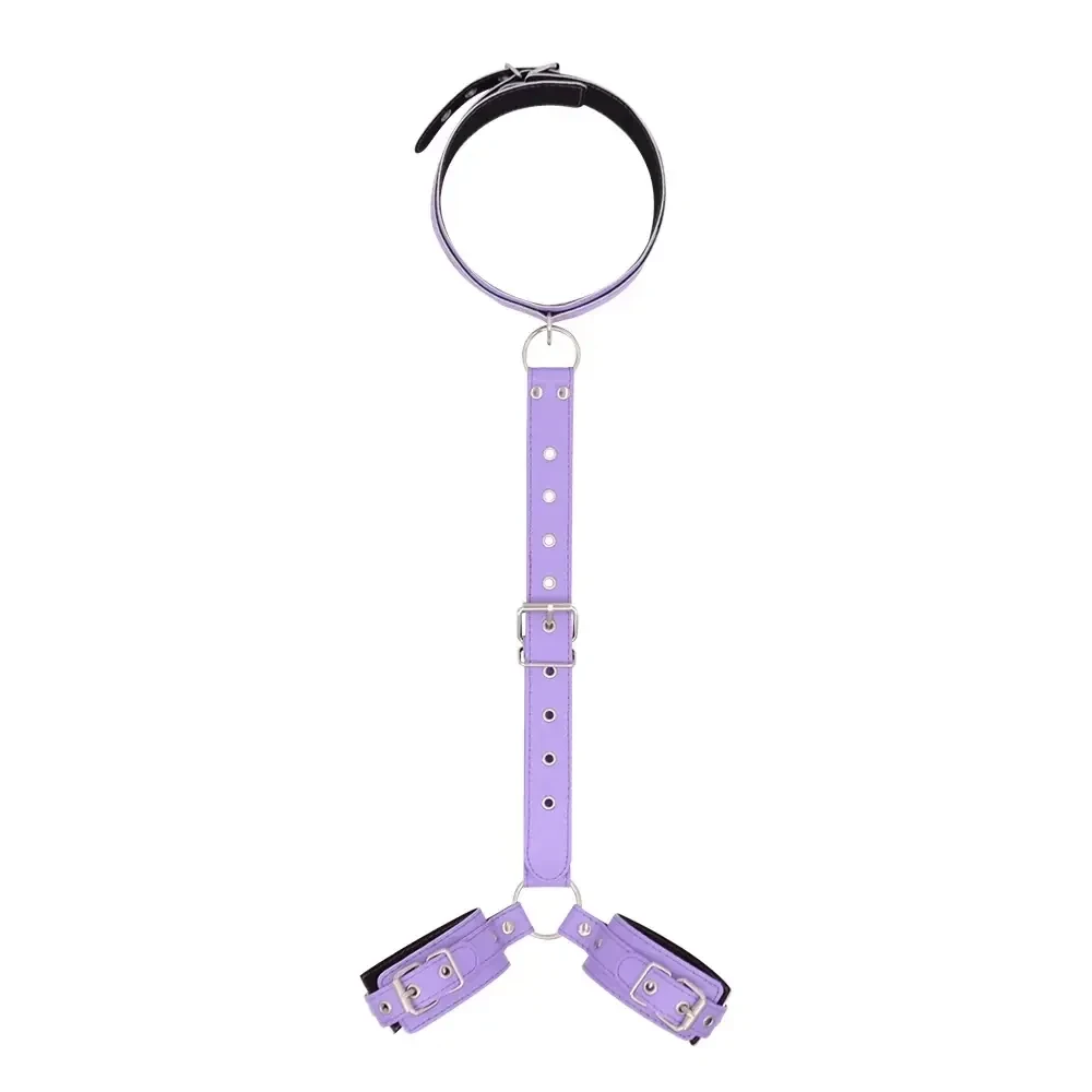 pu leather slave collar adjustable