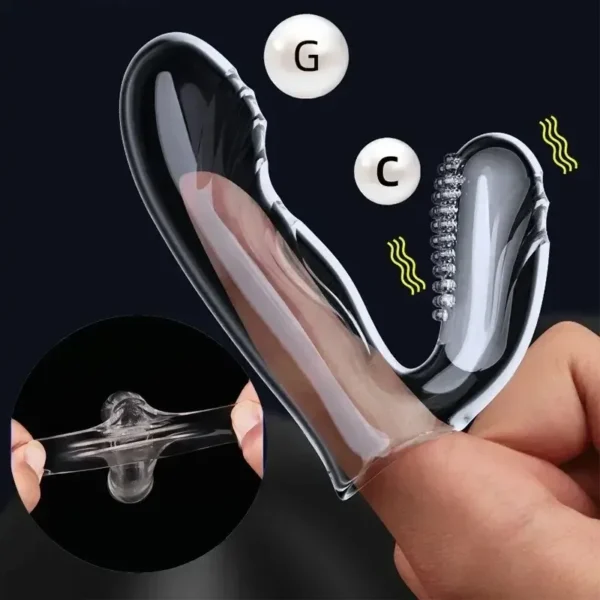 safe silicone vibrator sleeve for play