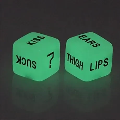 twelve sided erotic dice pvc