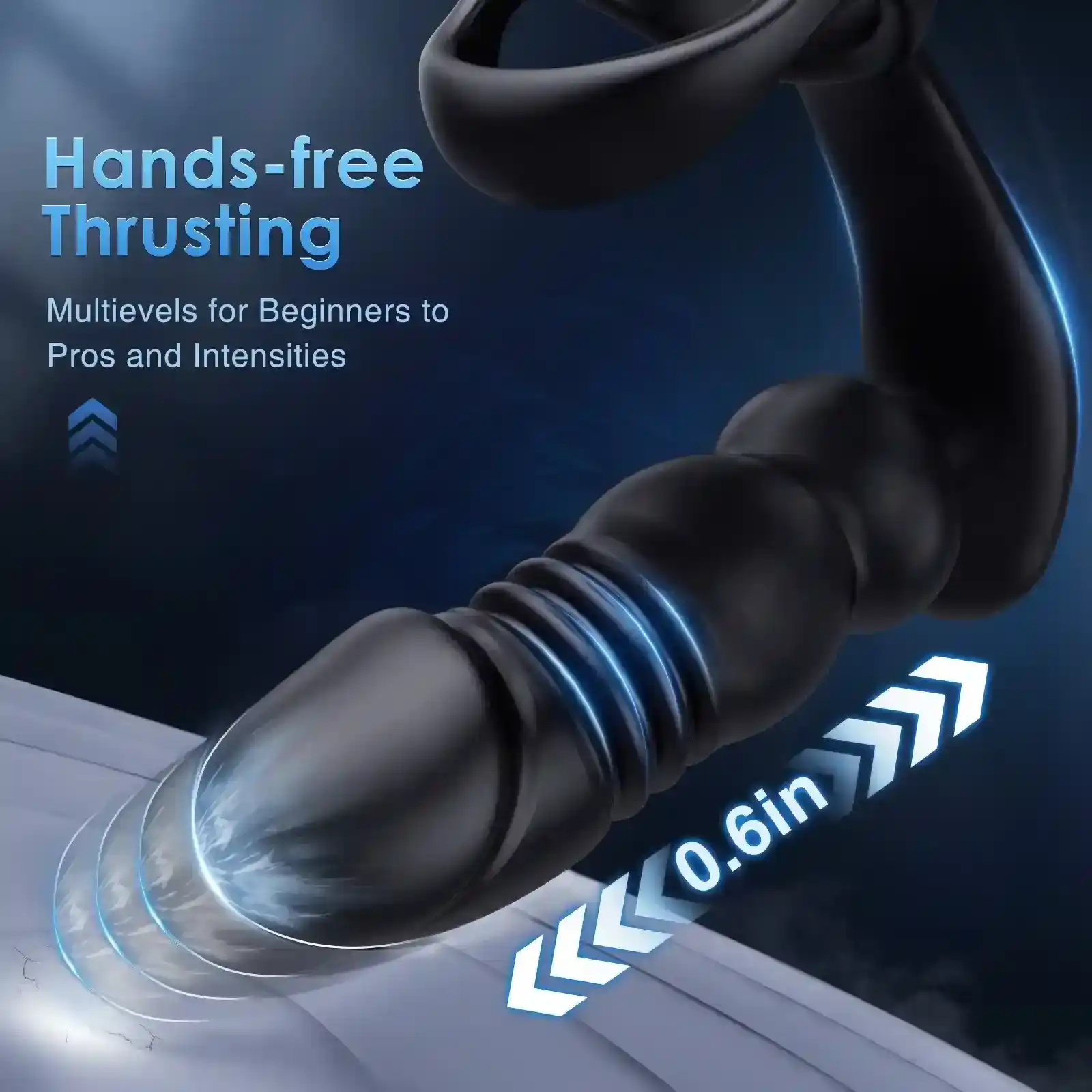 waterproof rechargeable prostate vibrator