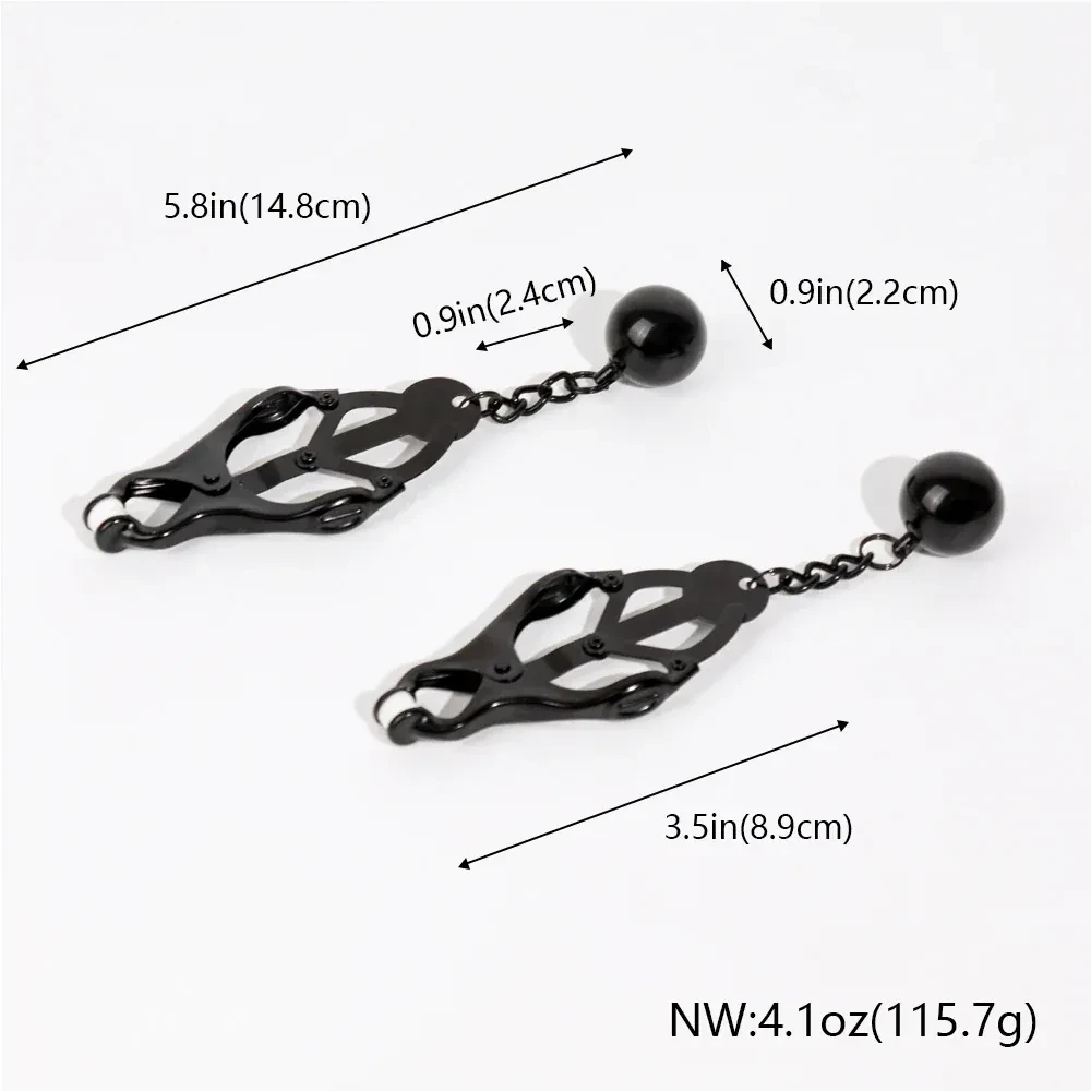 white silicone nipple clamp weights